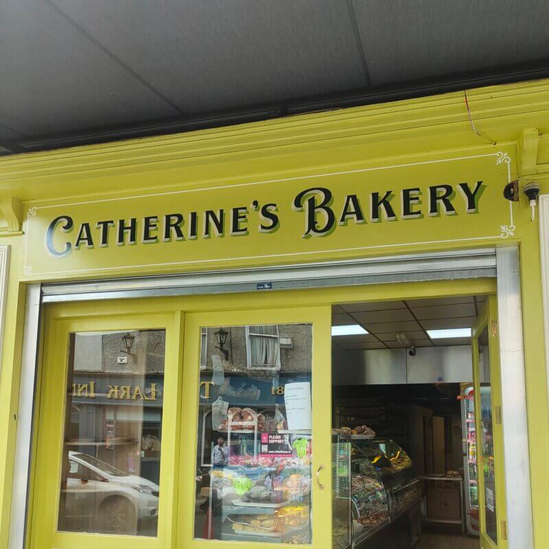 Catherines Bakery Signwriting