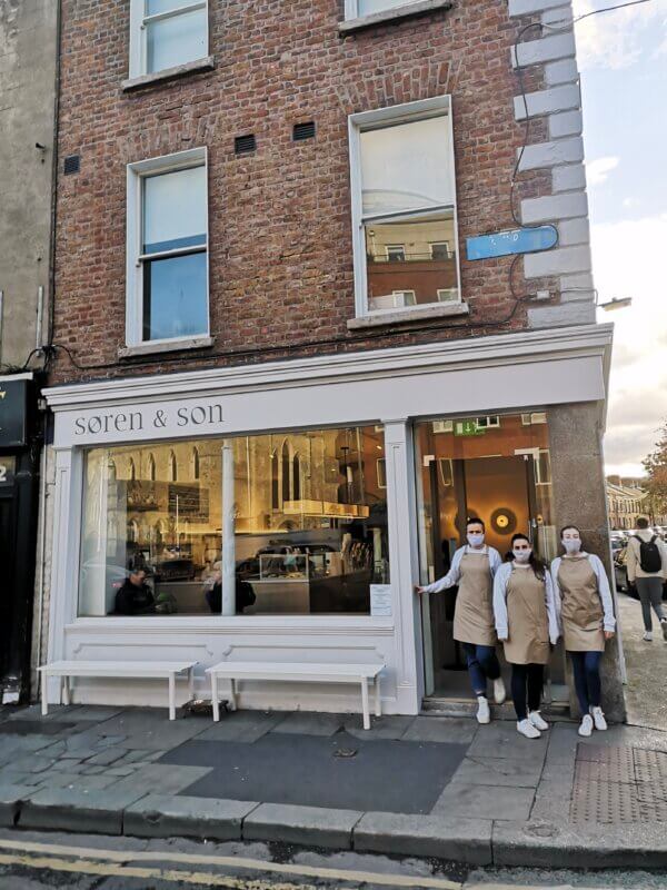 Soren & Son Shopfront sign