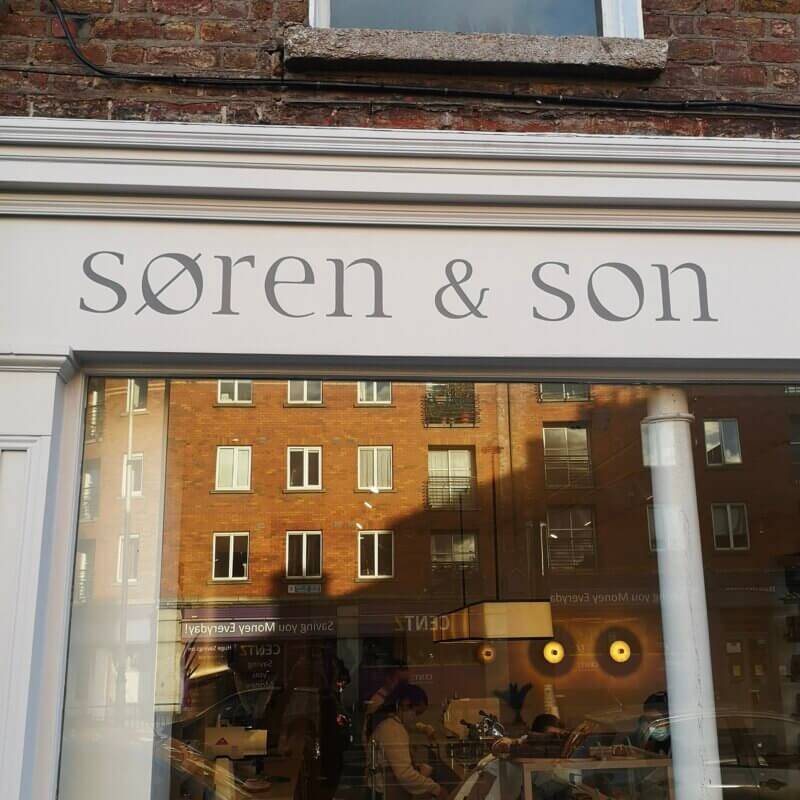 Soren & Son Handpainted Sign